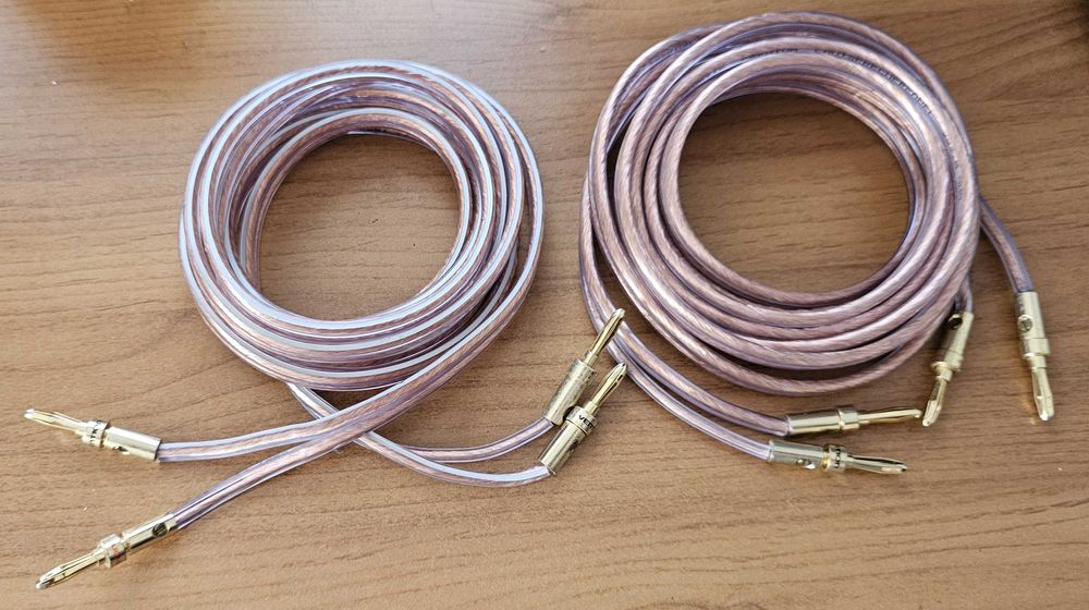 Акустический кабель + Коннектор Бананы.