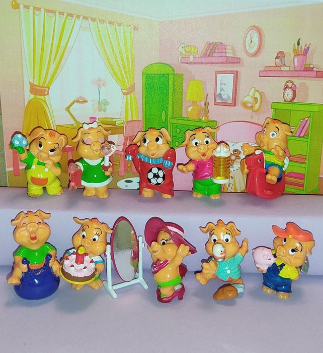 Киндер игрушки 90-х