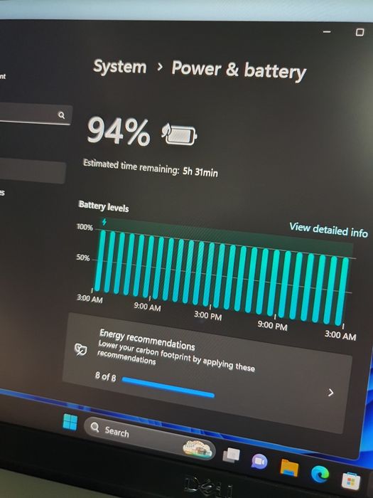 Laptop Dell,Ecran 14"FHD,Cpu i5,Ram 16gb ddr4,SSD NVME, Windows 11