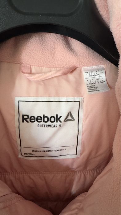 Пуховик Reebok женский L