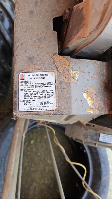 Снегорин Ventzki MTD Blizzard – работещ Tecumseh двигател, без шнек