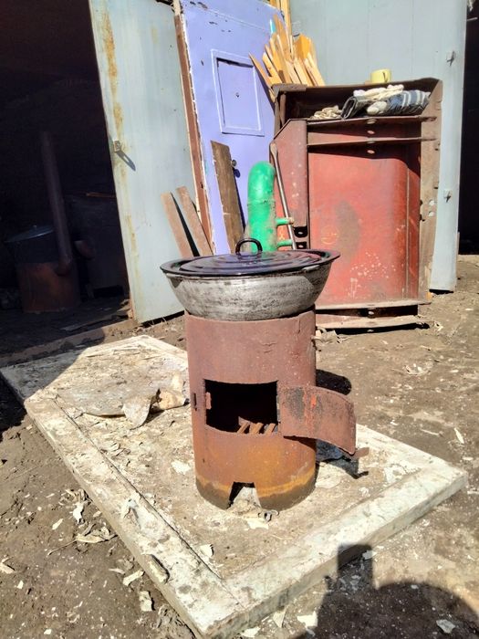 Печки. Советские казаны.