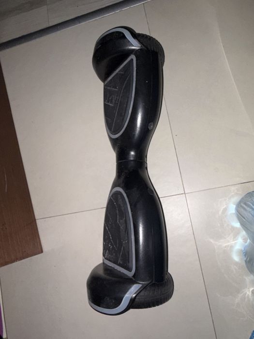 Hoverboard negru cu lumini