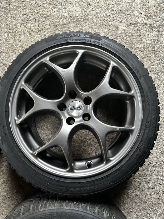 Алуминиеви джанти Aluett 69z 17 цола с гуми Lassa snoways4