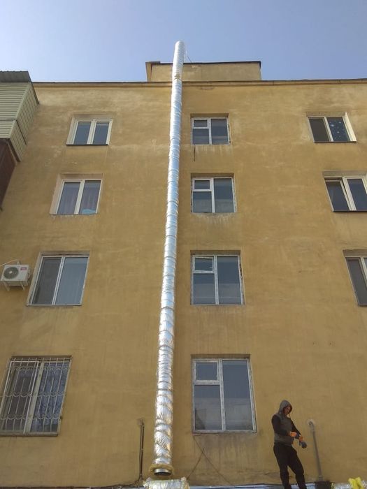 Монтаж вентиляции.