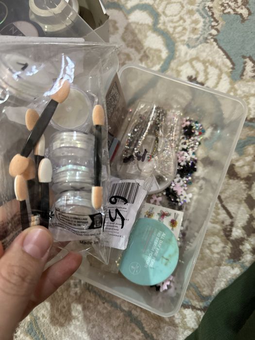 маникюр апарат  лампа набор