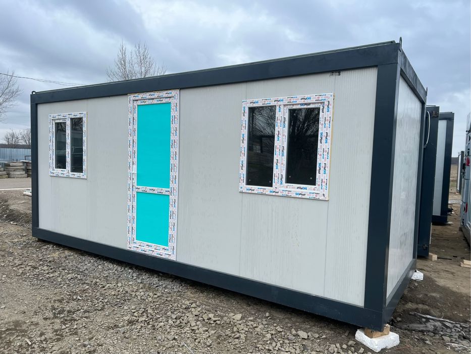 Container birou de santier vestiar de locuit sanitar depozitare