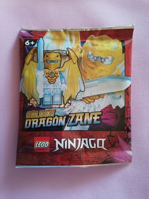Лимитирана минифигура Lego Ninjago Golden Dragon Zane