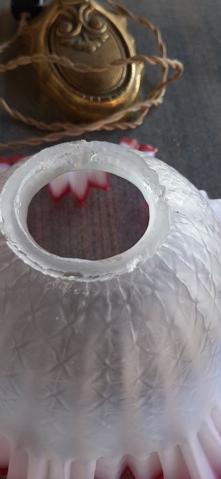 Стара бронзова лампа