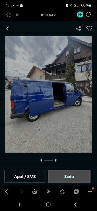 Vand VW Transporter T6 2017