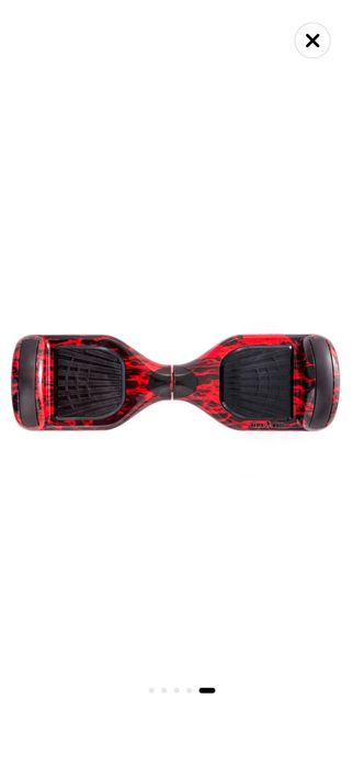 Hoverboard Original HoverWheel® flacara edition ,Scuter electric ,roti 6.5 inch, geanta de transport cadou , telecomanda wireless,lumini led