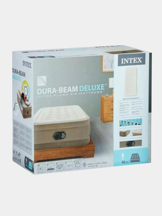 Надувная кровать INTEX 64426 Ultra Plush 99×191×46 cm