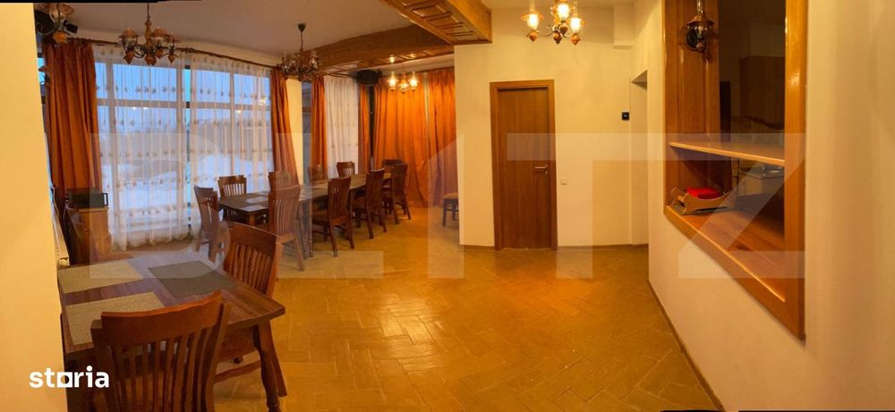 Cabana cu 5 dormitoare, 250 mpu, 700 teren la Ranca