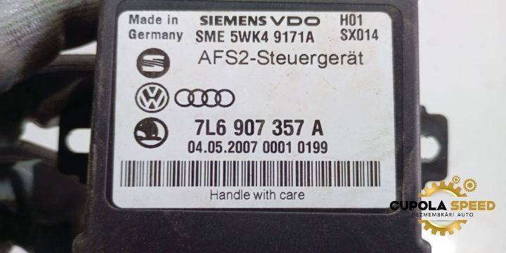 Modul lumini AFS cornering 7L6907357A Volkswagen VW Touareg generatia