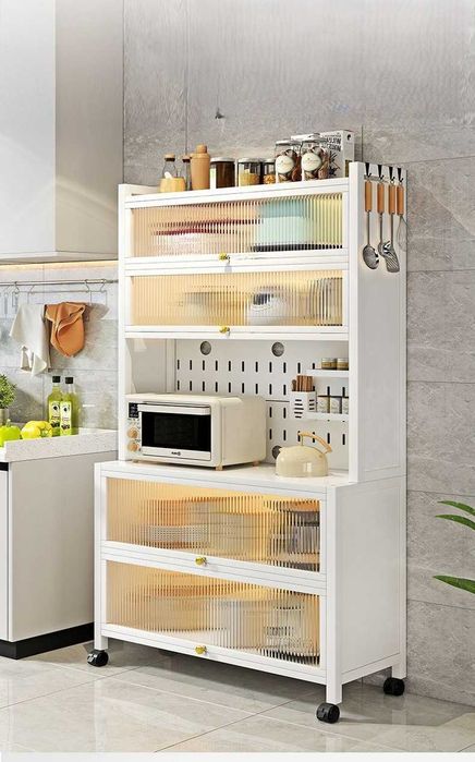 Металлические кухонные полки и шкафы / Metall oshxona polkasi va shkaf