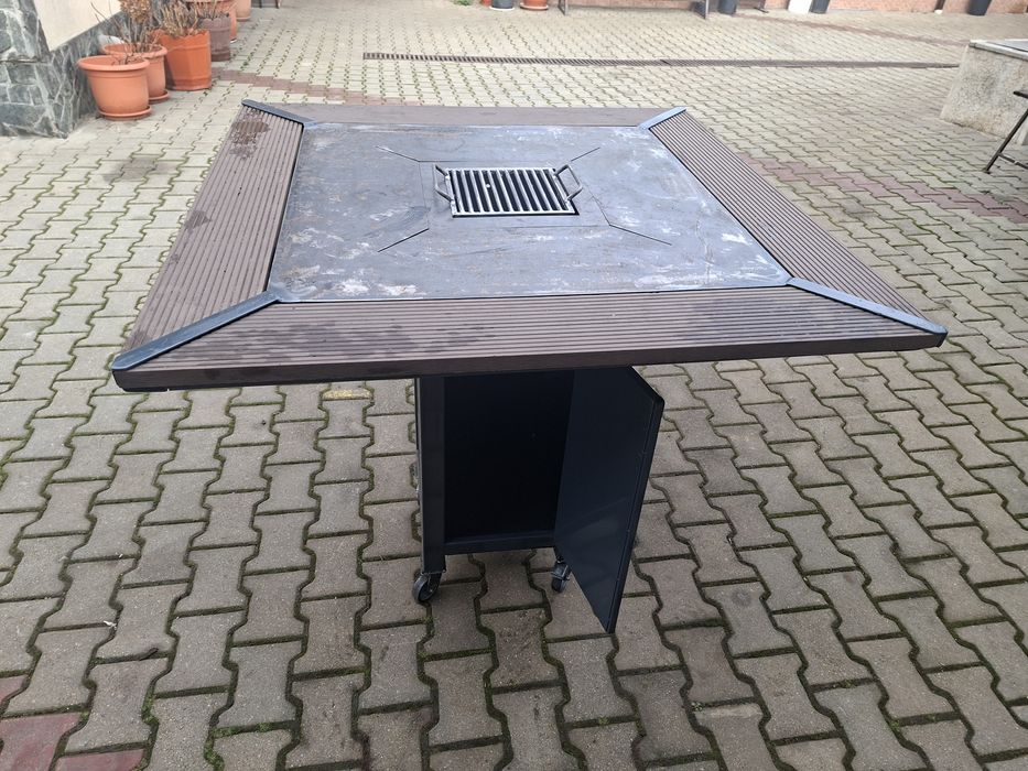 Gratar plită cu grosimea de 8 mm