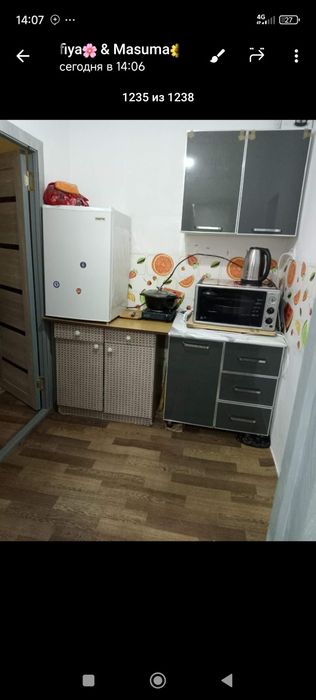 1 комнатная квартира в хорошем состоянии после ремонта общежитие