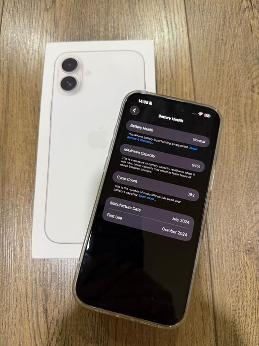 Продавам Iphone 16 Plus-128GB, като нов!