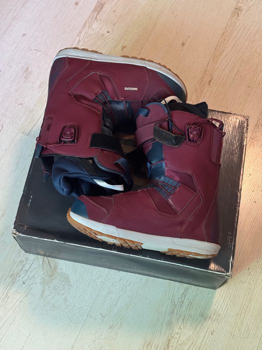 Boots Snowboard Deeluxe Deemon TF - Burgundy, mărimea EU 45!