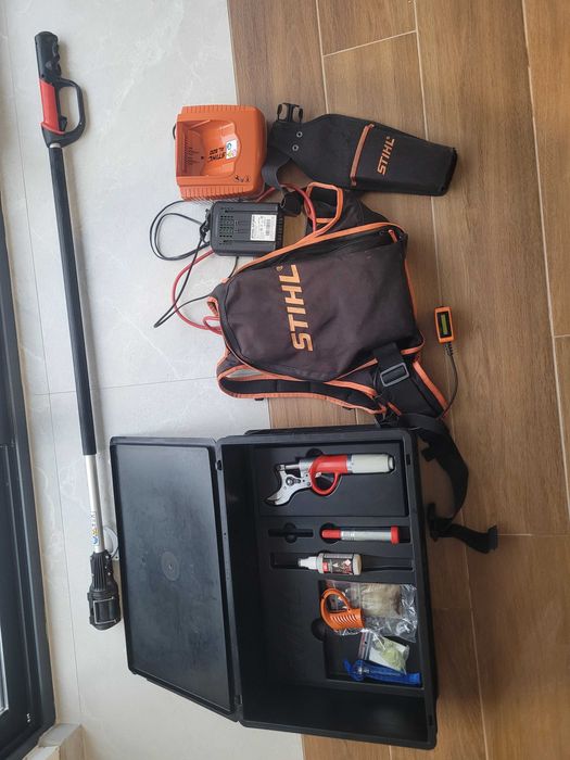 Felco 882 stihl asa 85 електрическа лозарска овощарска ножица