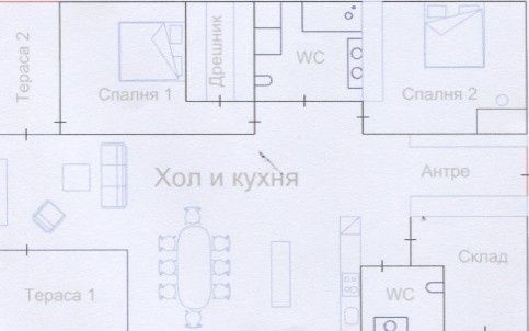 Продава дворно място с идеен проект за къща в с. Енина