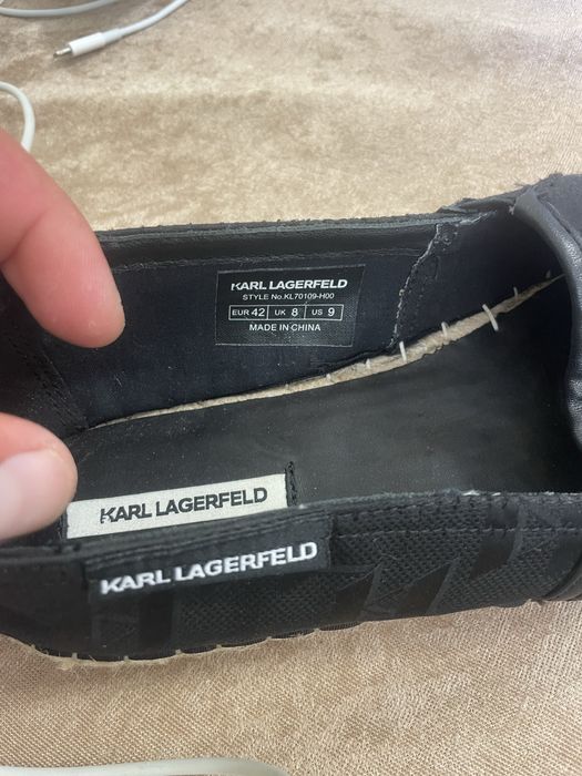 Еспадрили Karl Lagerfeld нови