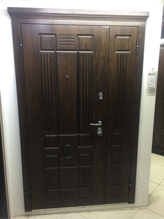 Входные двери 120-125 см Двухстворчатые