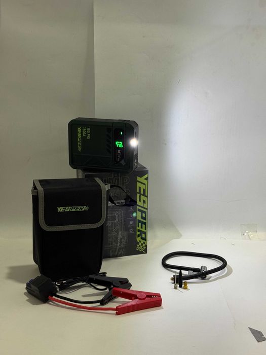 YESPER M3 Pro avto starter + kompressor + fonar + Power Bank