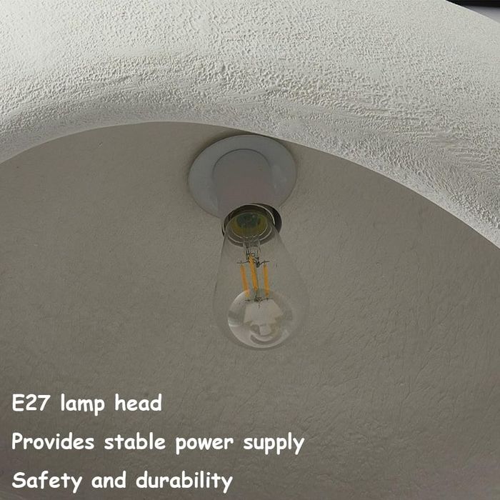 Модерни висящи лампи Wabi-sabi 3×30см, Е27, полиетиленови, регулируеми