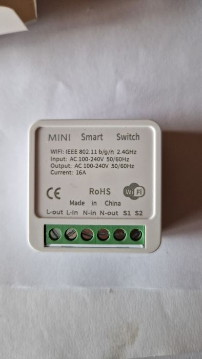Releu inteligent wifi 16A compatibil