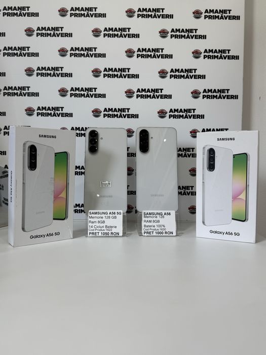 Samsung  A56 White 128 GB