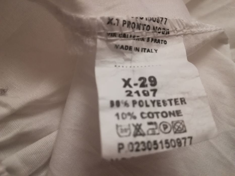 Cămașă noua cu eticheta cu umeri goi, maneci tip clopot