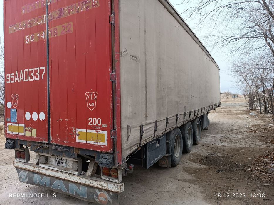 MAN TG 460А тягач и Полуприцеп