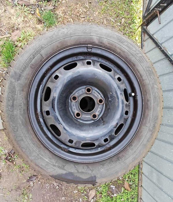 Roti anvelope vara/iarna 185/60 R14 cu jante din tabla