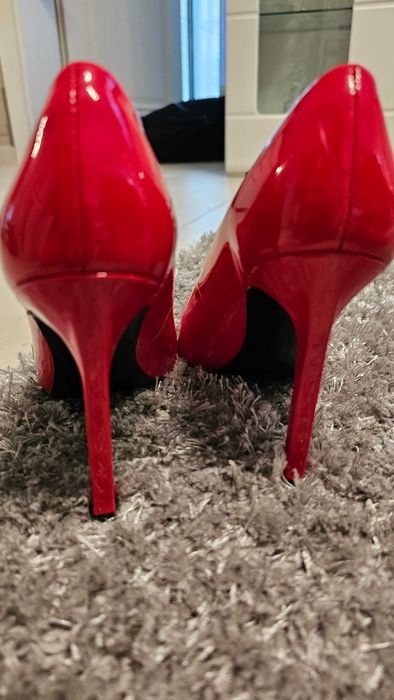 Pantofi Stiletto  de piele Calvin Klein dama
