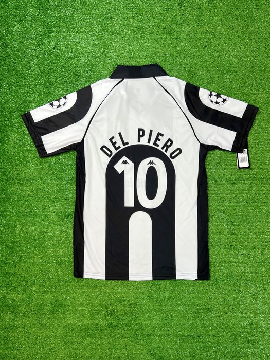 Ретро мъжка футболна фланелка на Ювентус/Дел Пиеро/Juventus/Del Piero