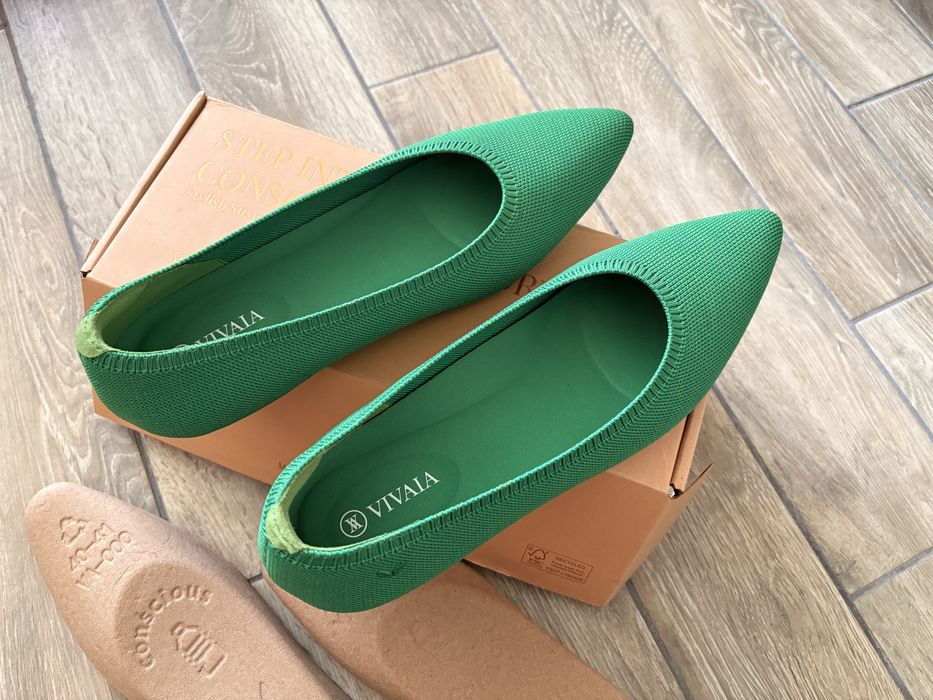 Vivaia balerini verzi, noi