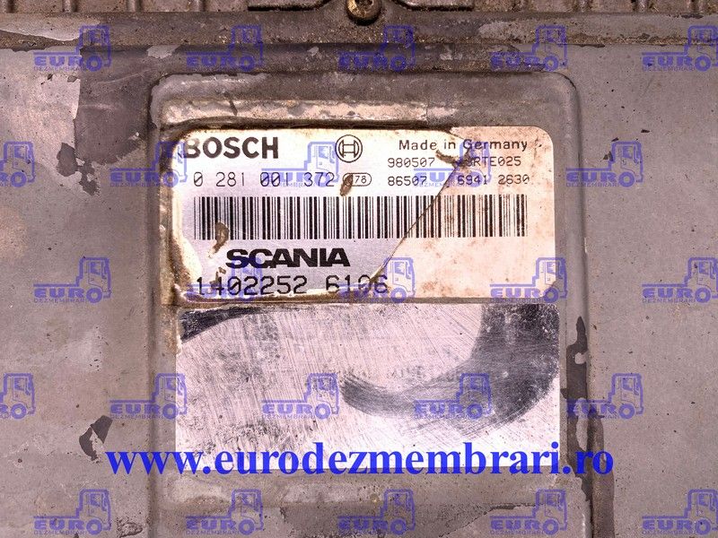 calculator motor scania 1402252, 0281001372, 1424648, 1440666