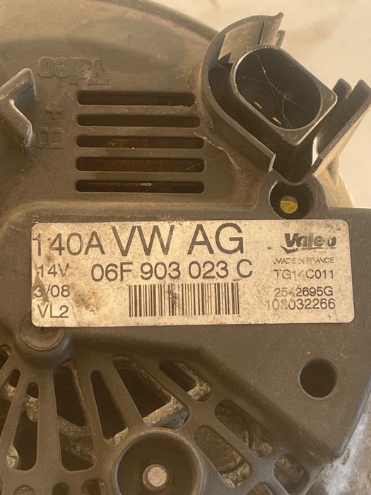 Alternator Skoda Octavia Ii Combi 1Z5 2004 - 2013 2.0 Tdi 16V Azv 06F9