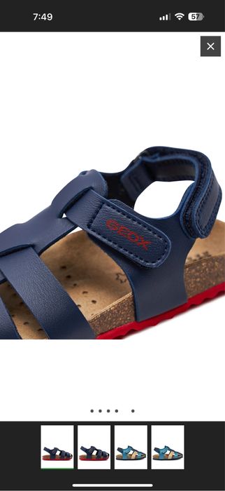 Нови сандали Geox за дете