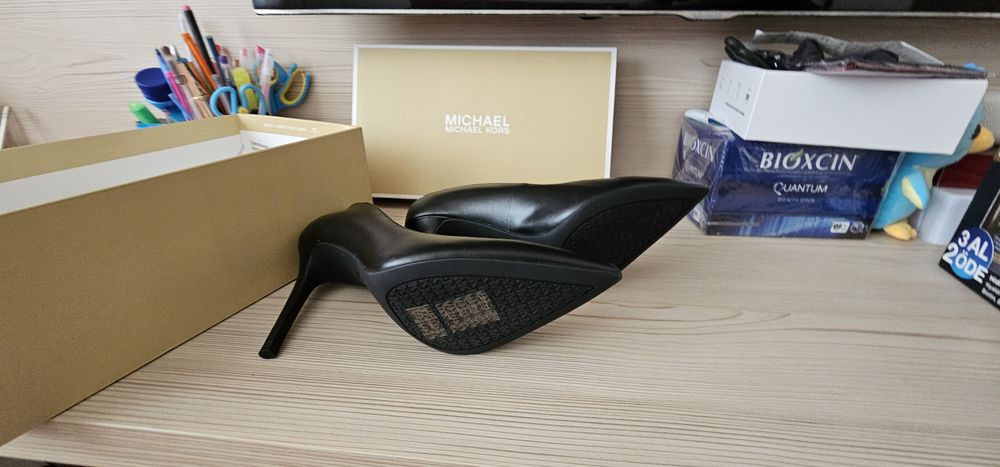 Pantofi negri stileto 37, Michael Kors