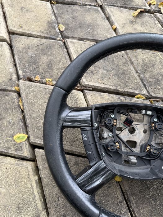 Volan piele cu comenzi + Airbag Ford Focus MK2
