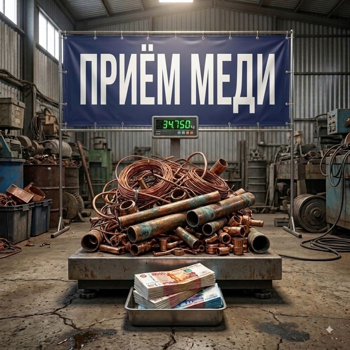 В ЛЮБОМ ВИДЕ! Приём меди