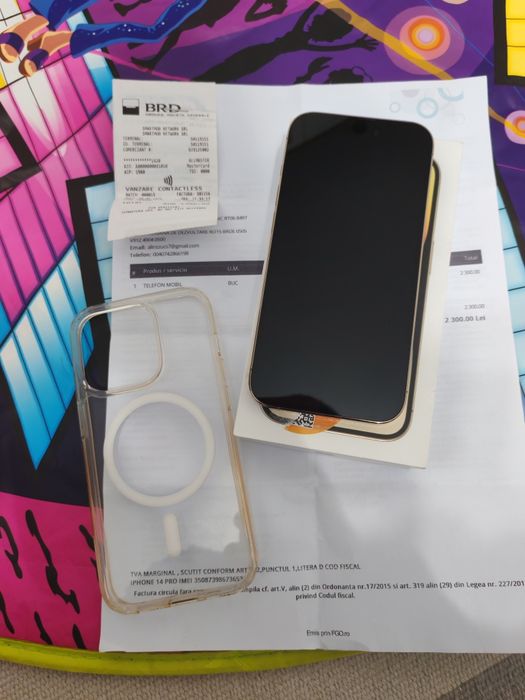 Vând s-au schimb iPhone 14 Pro 5G Golf 128GB