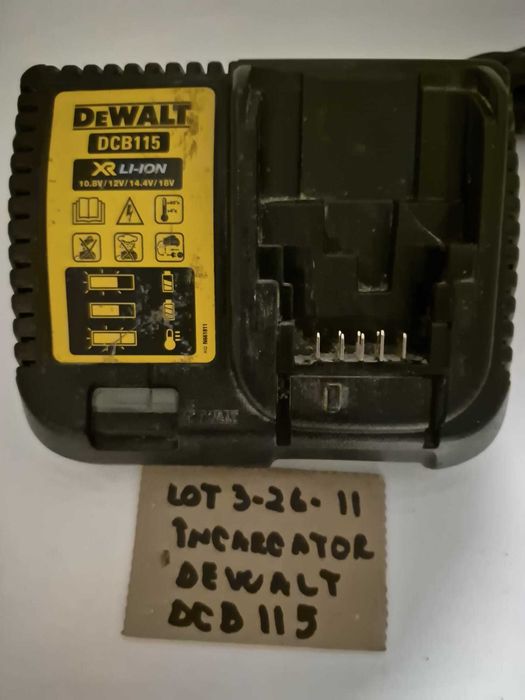 incarcator dewalt dcb115 - lot 3-26-11
