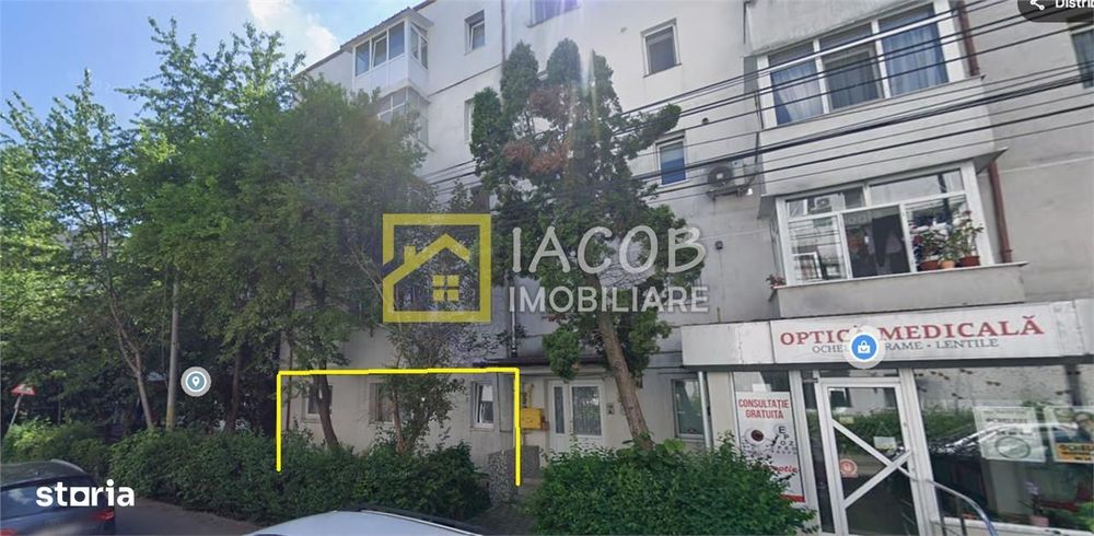 Apartament cu doua camere, parter, str. Miron Costin, Bacau, pretabil