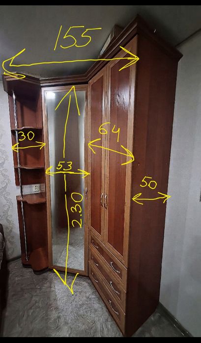 Продам шкаф угловой