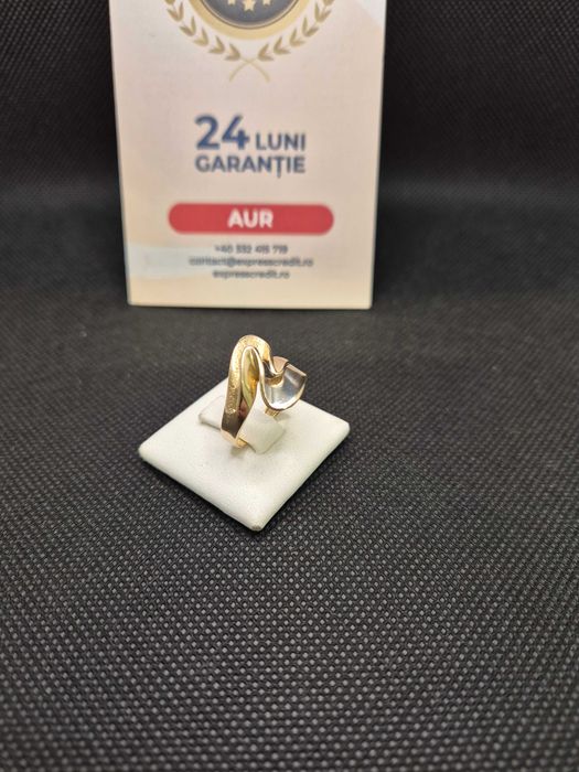 Inel aur 14K 3.13g (49445 Ag42 ROMAN ) Garantie 2 ani!