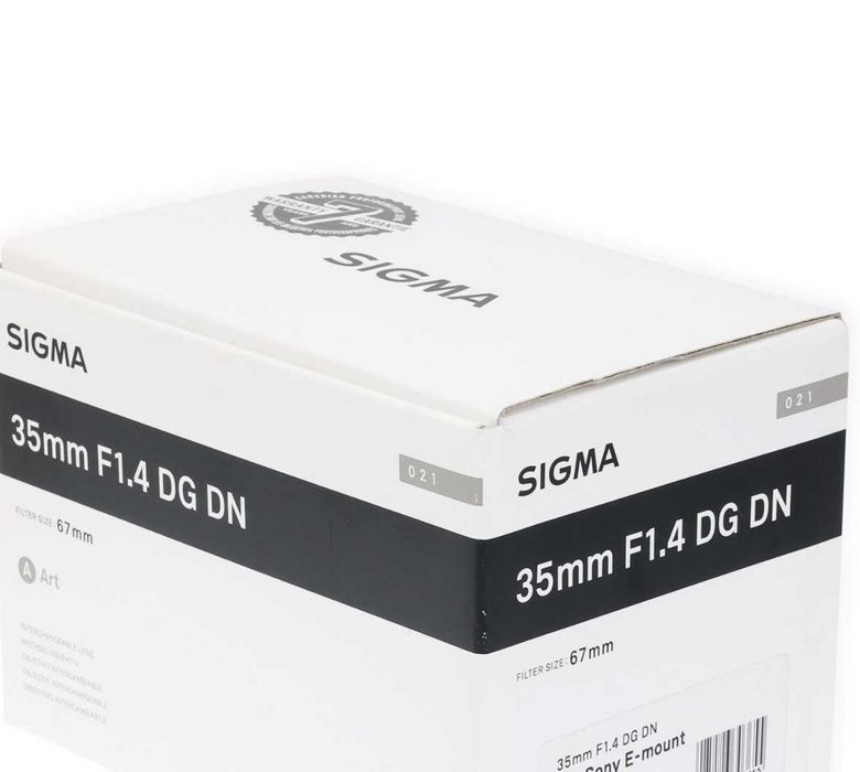 ТОП Sigma 35mm f/1.4 DG DN Art Sony FE обектив като нов!