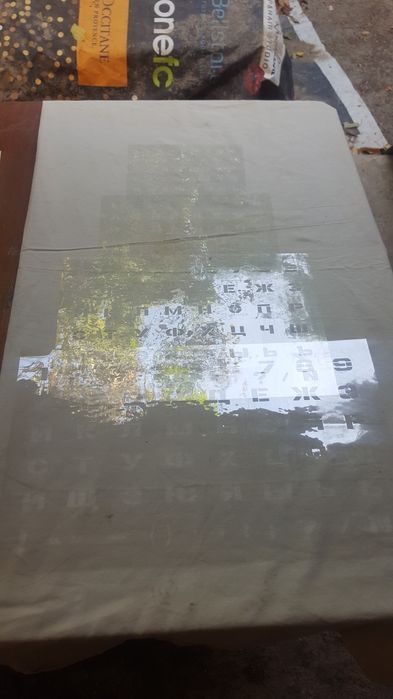 Трафареты шрифтовые новые СССР